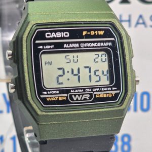 CasioF-91WM-3A Color Verde
